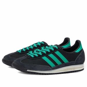 Adidas SL72 OG Core Black and Semi Court Green Shoes Women's 9.5